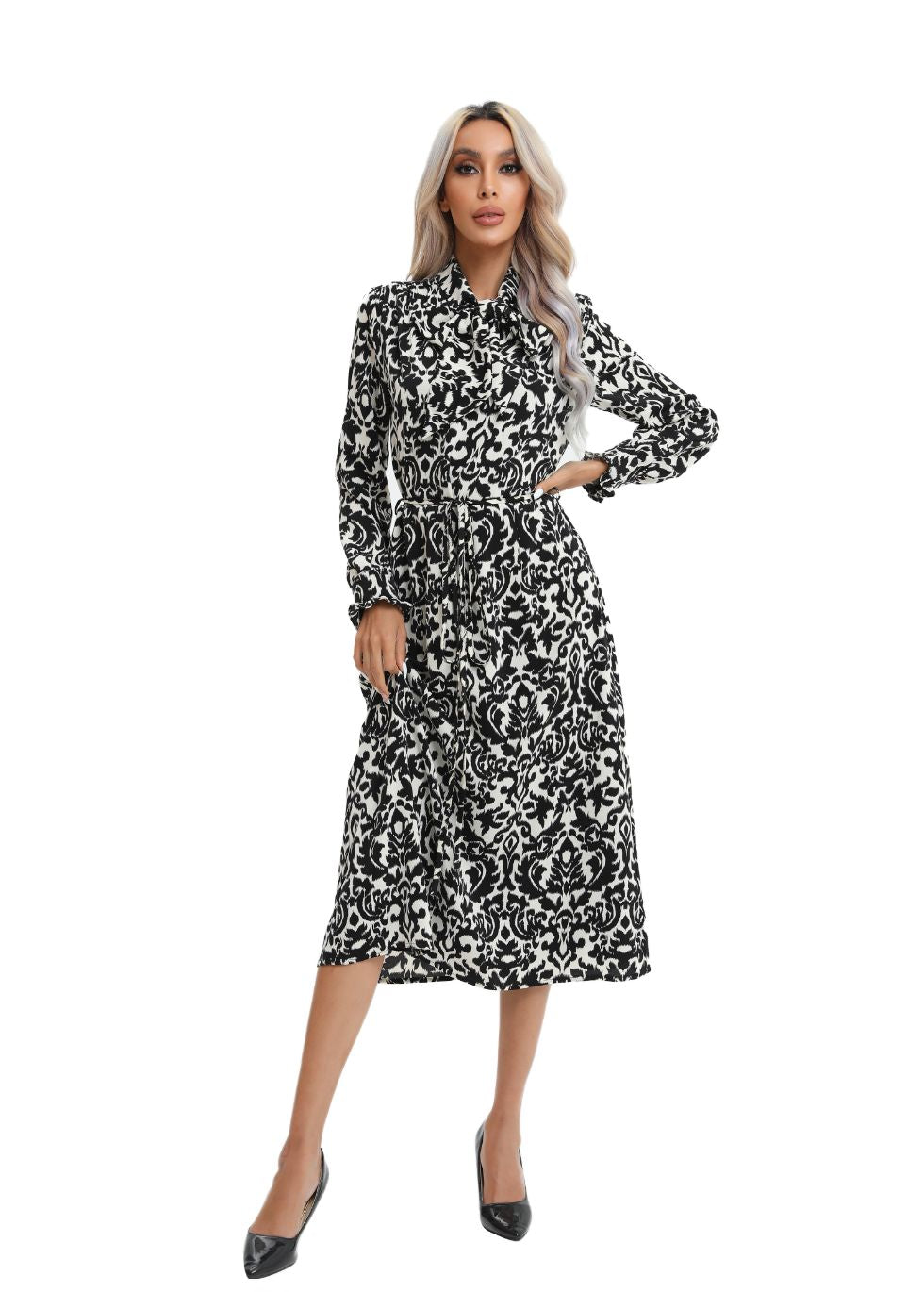 Midi dress modest best sale