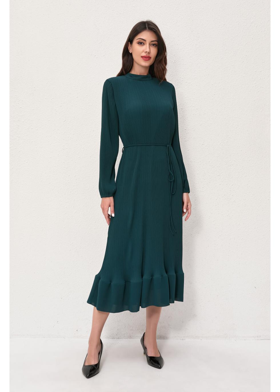 Forest Grace Midi Dress