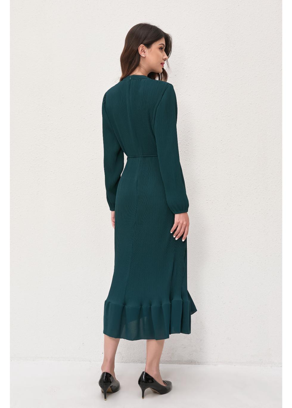 Forest Grace Midi Dress