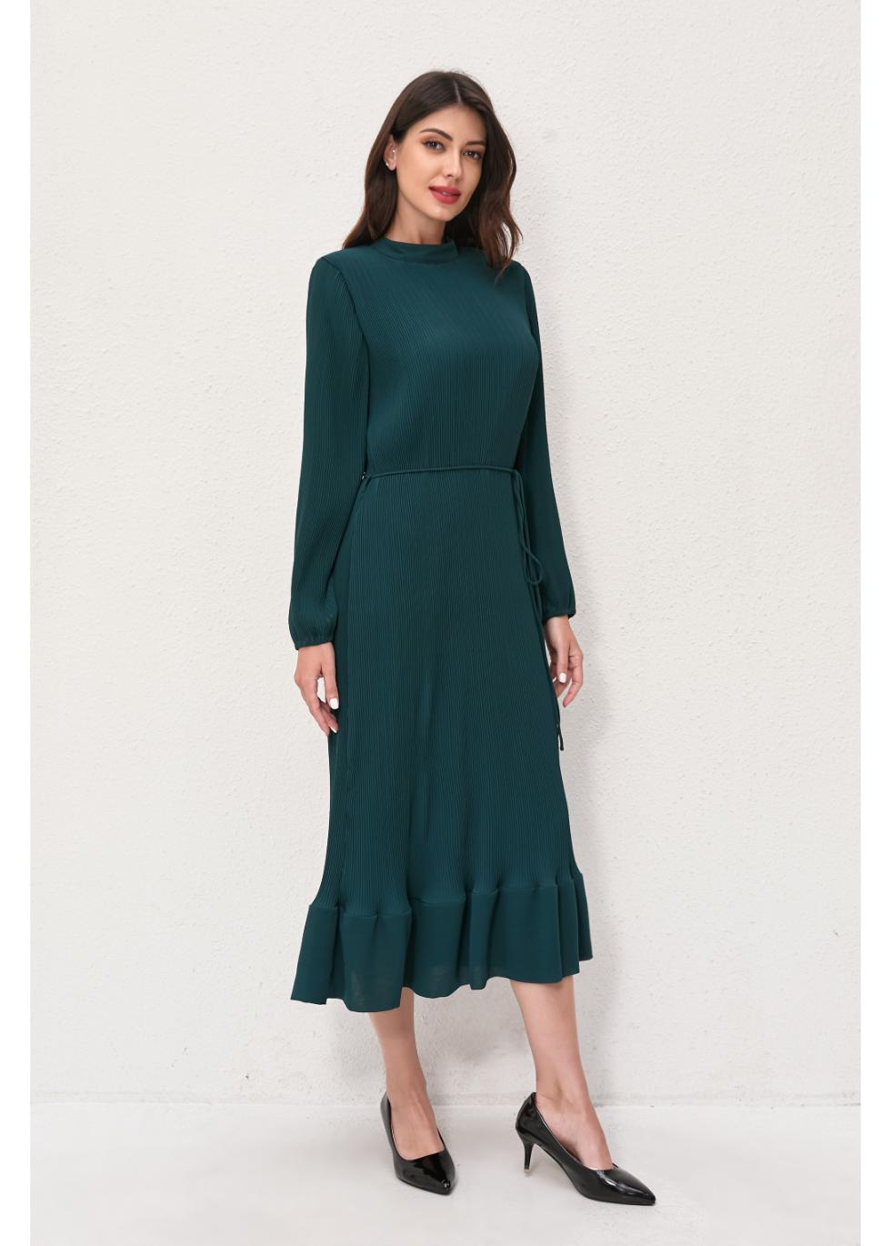 Forest Grace Midi Dress