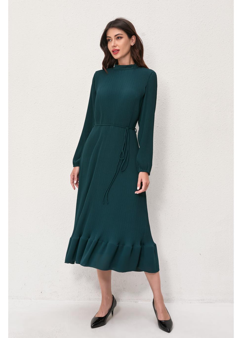 Forest Grace Midi Dress