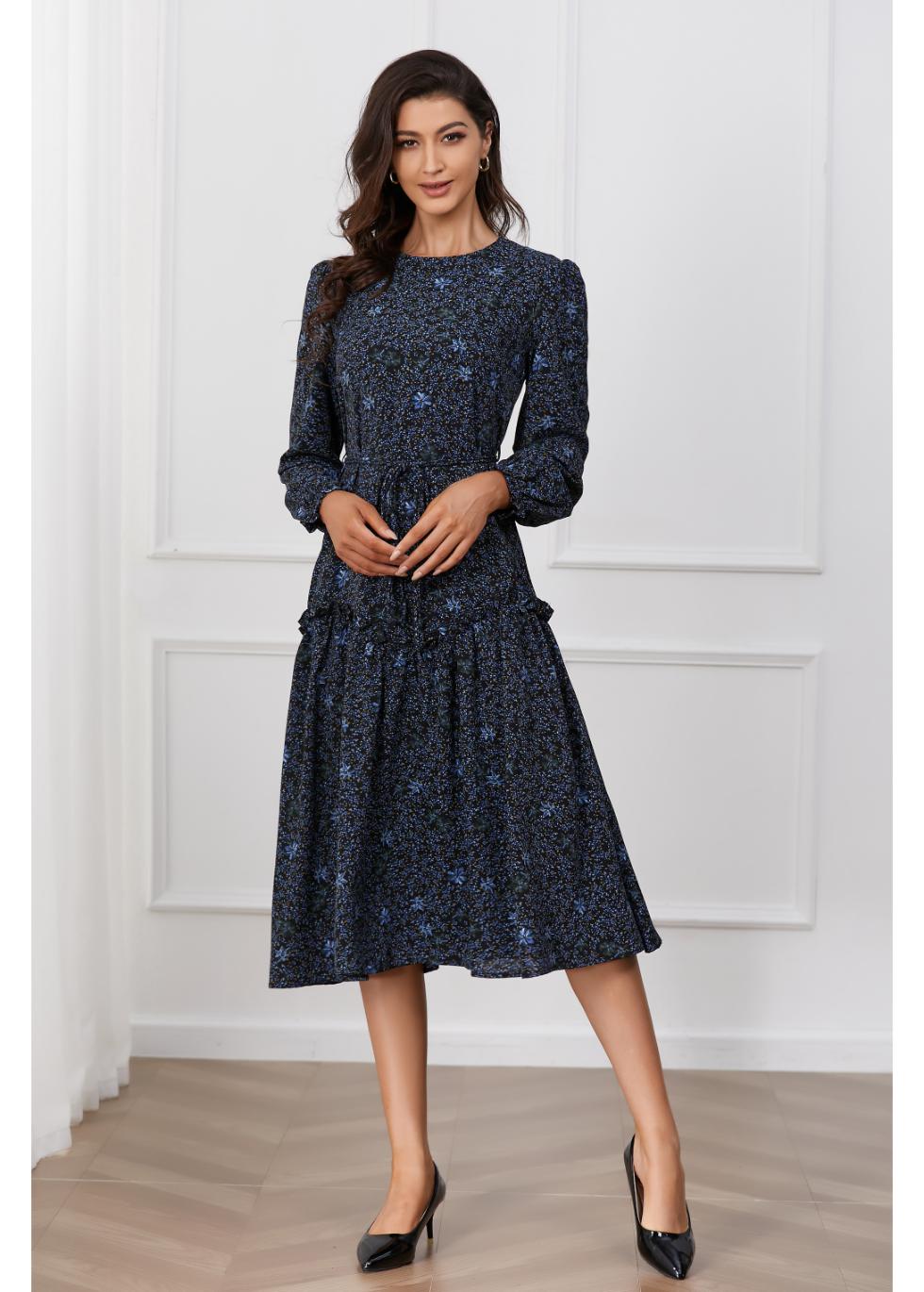 Starry Elegence Midi Dress