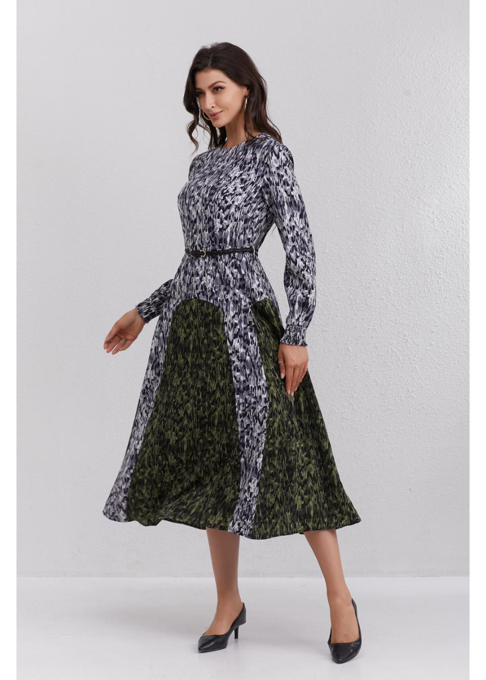 Mossy Meadow Midi Dress