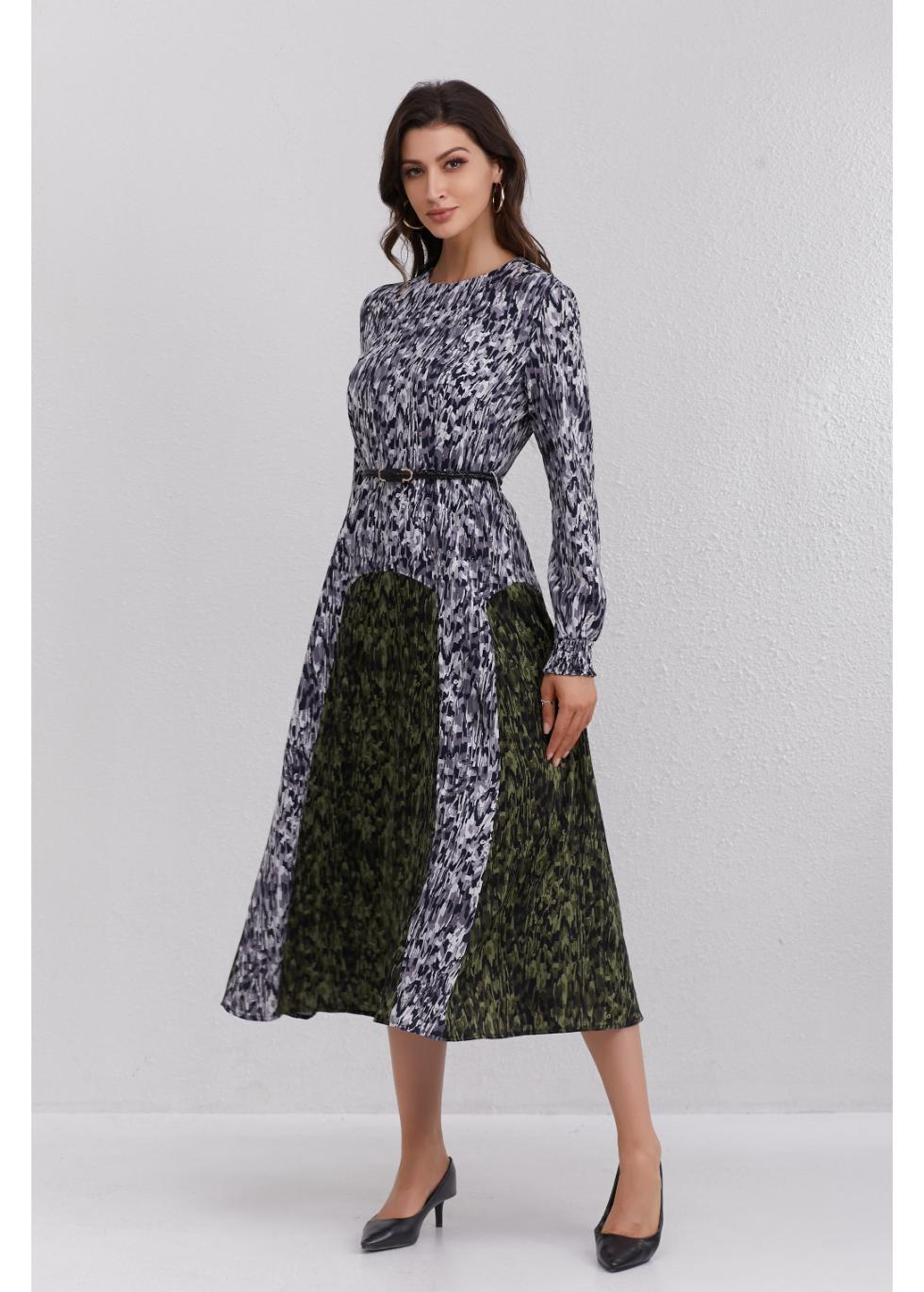 Mossy Meadow Midi Dress