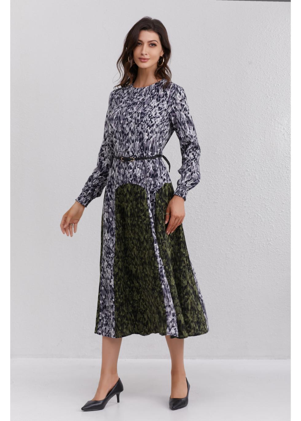 Mossy Meadow Midi Dress