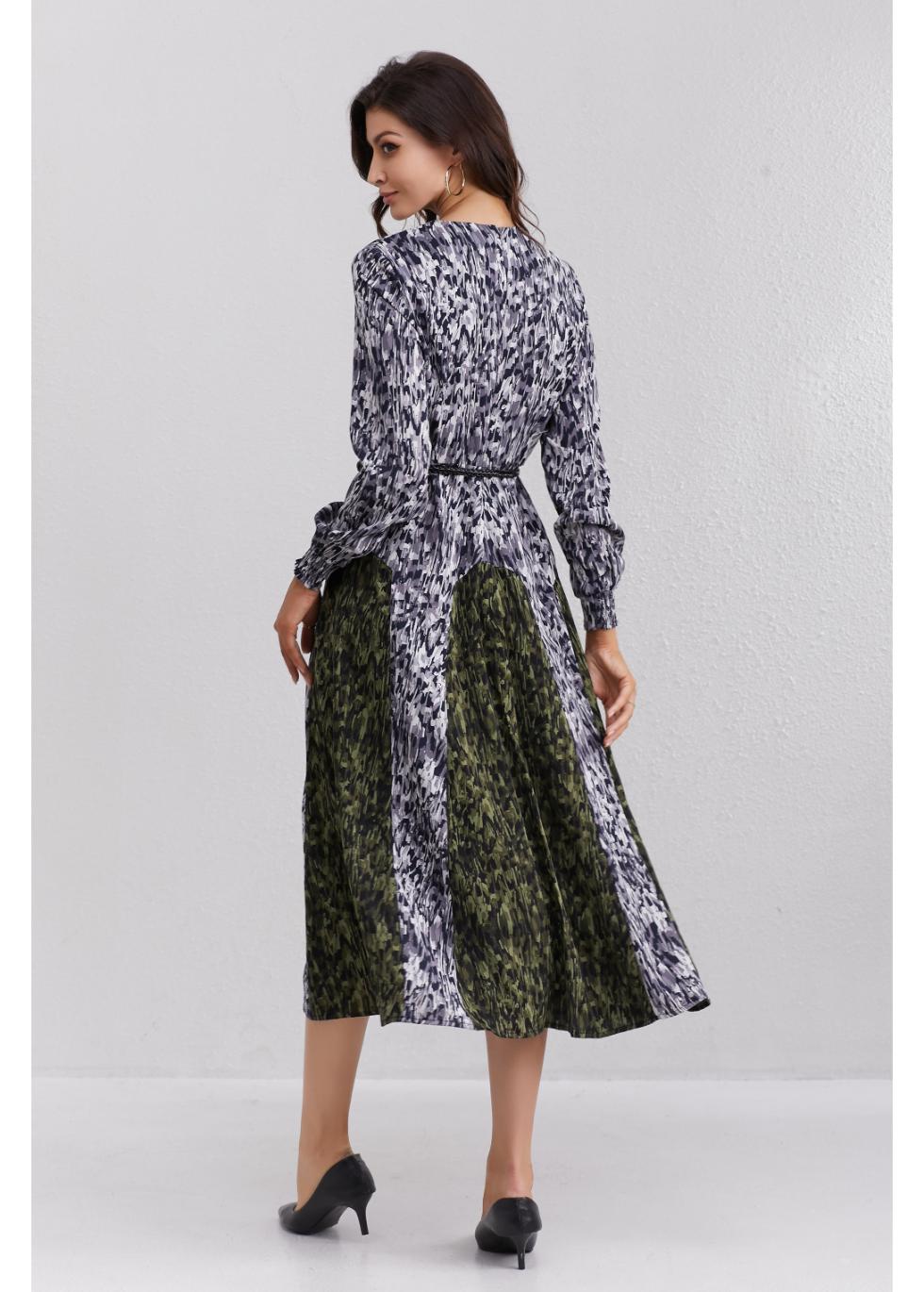 Mossy Meadow Midi Dress