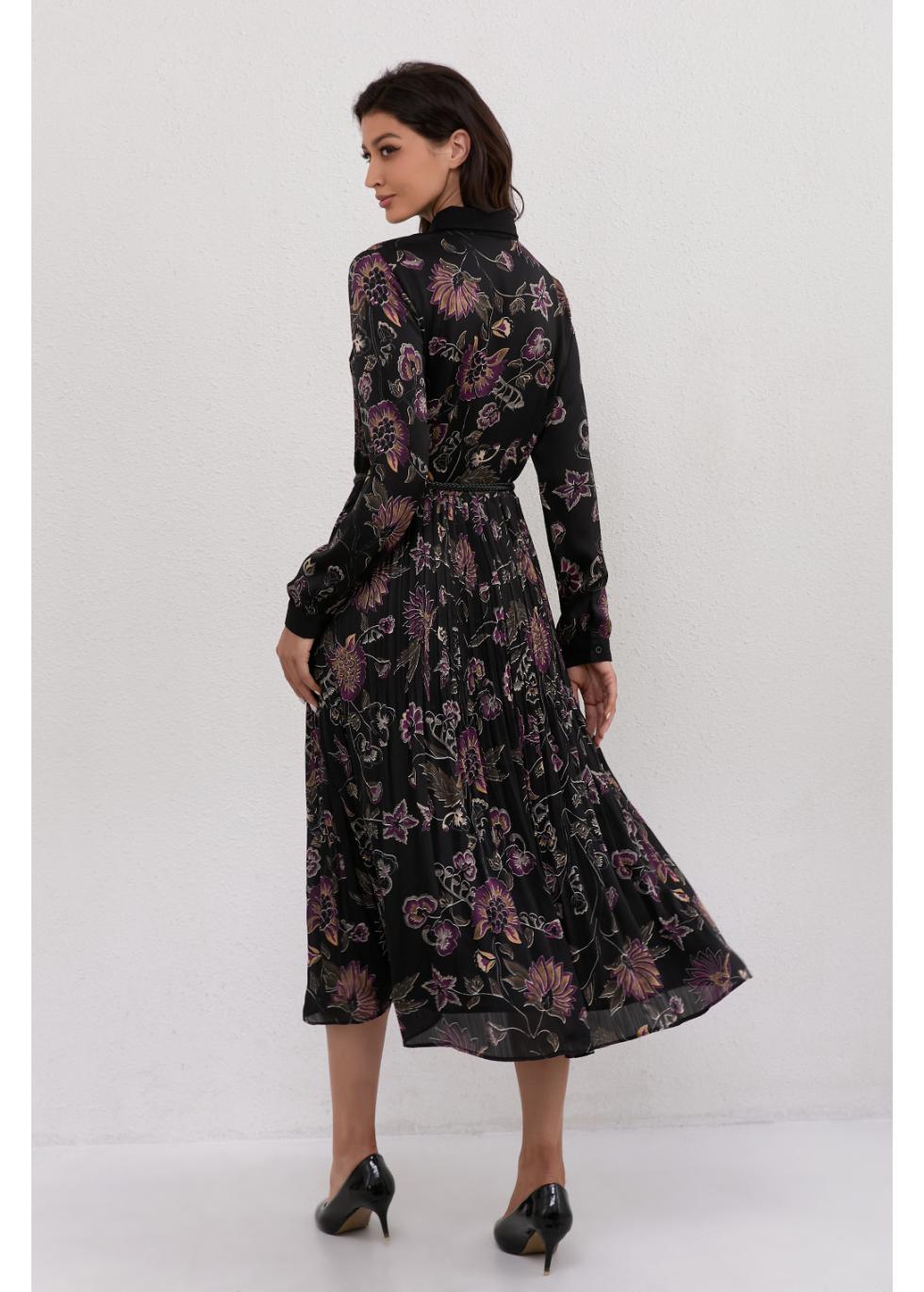 Eclipse Bloom Midi Dress