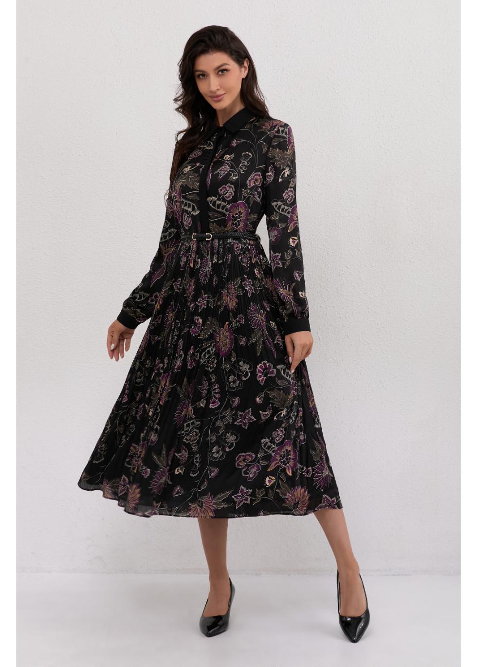 Eclipse Bloom Midi Dress