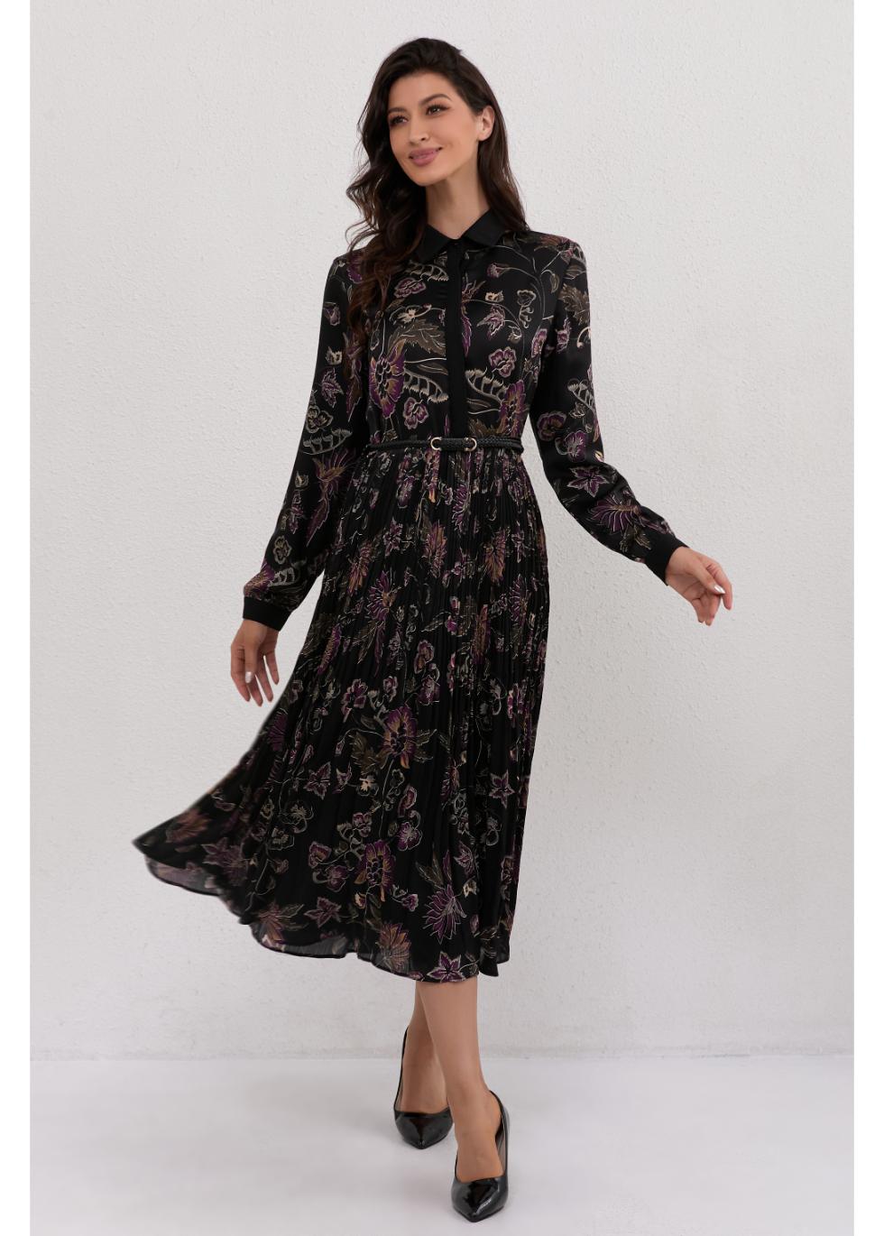 Eclipse Bloom Midi Dress