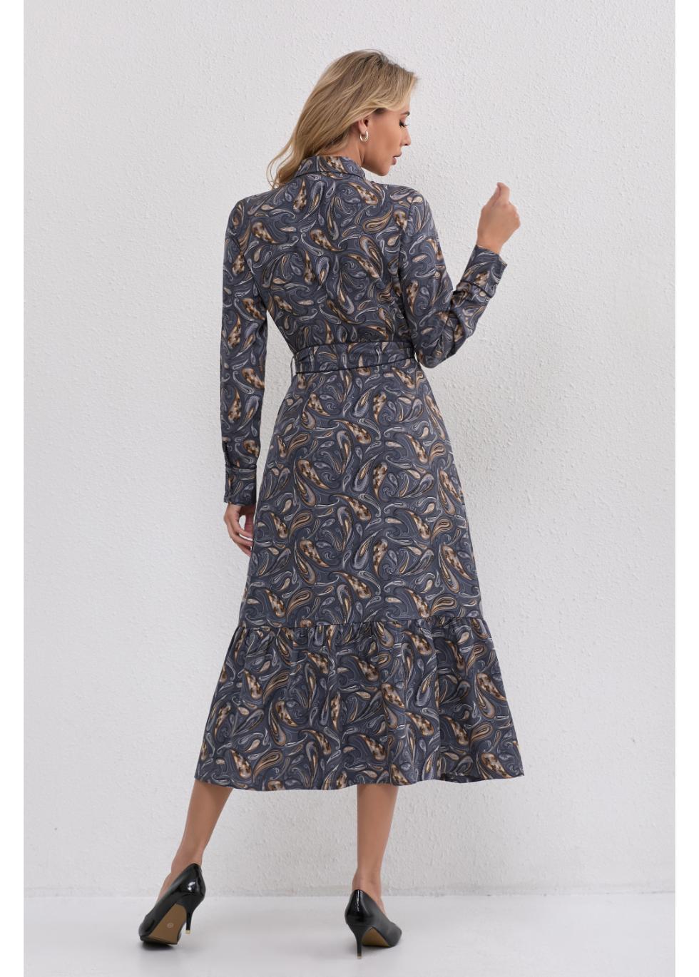 Paisley Charm Midi Dress