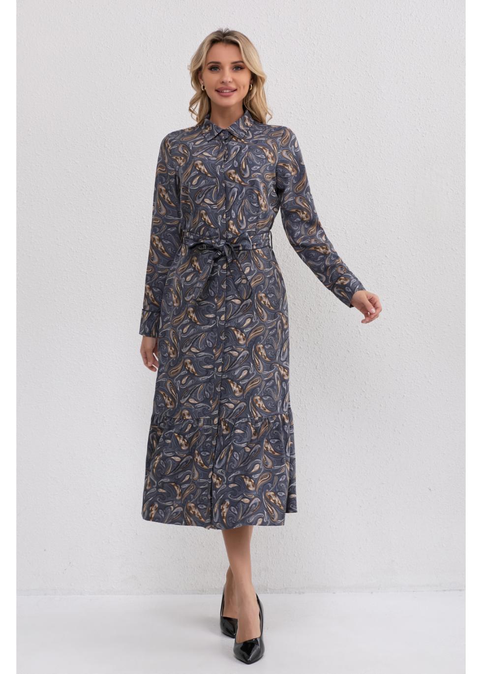 Paisley Charm Midi Dress