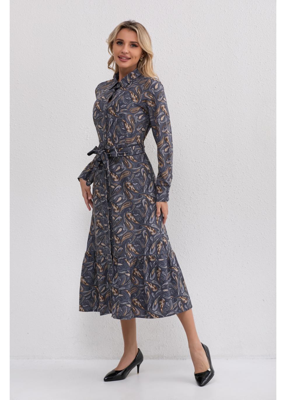 Paisley Charm Midi Dress