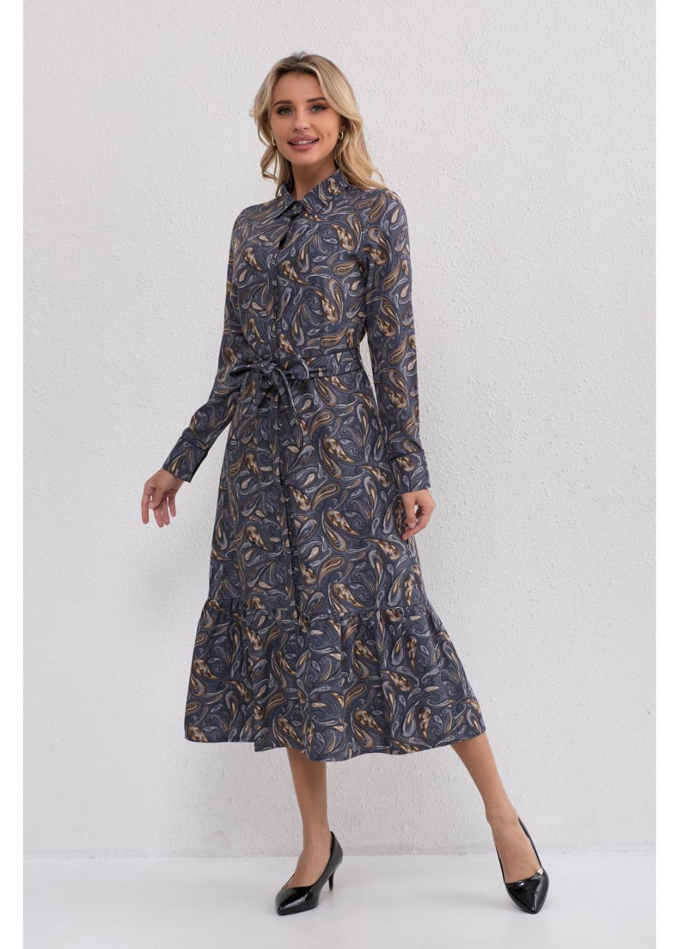 Paisley Charm Midi Dress