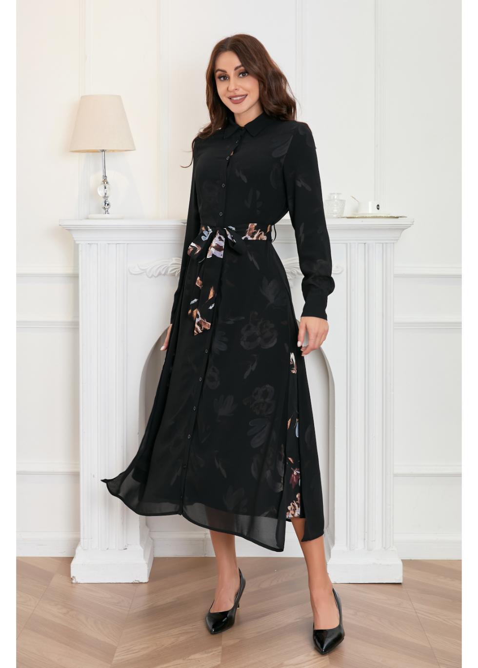 Eclipse Petal Midi Dress