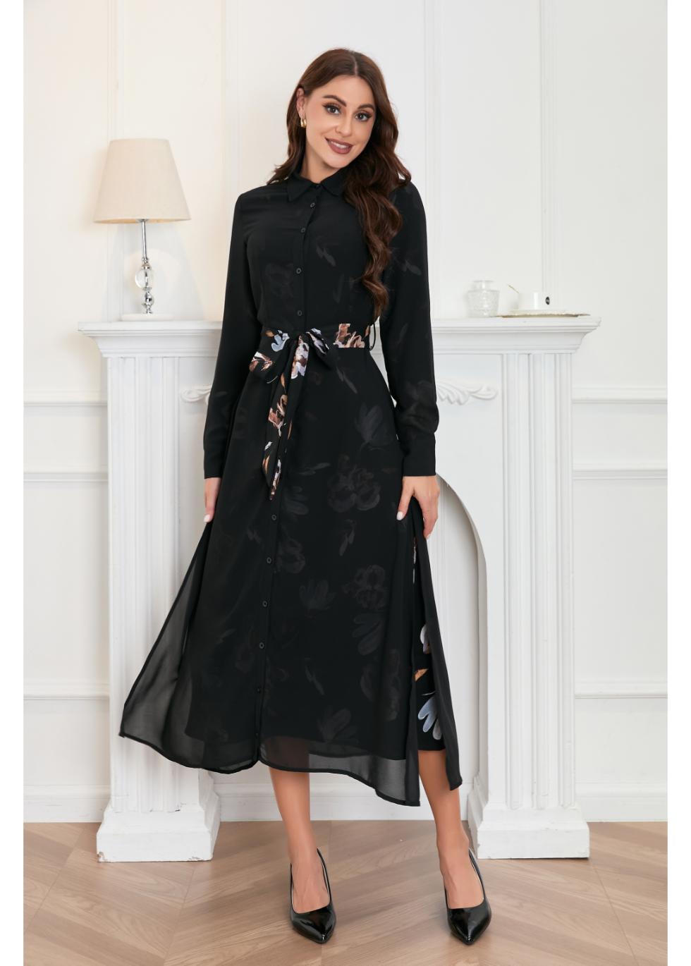 Eclipse Petal Midi Dress