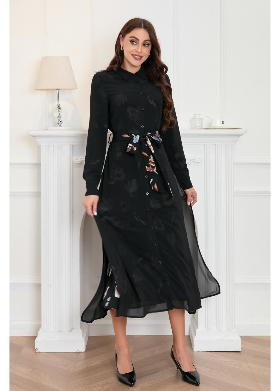 Eclipse Petal Midi Dress