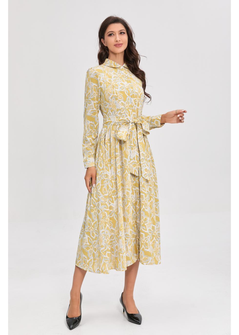 Yellowbird Midi Dress