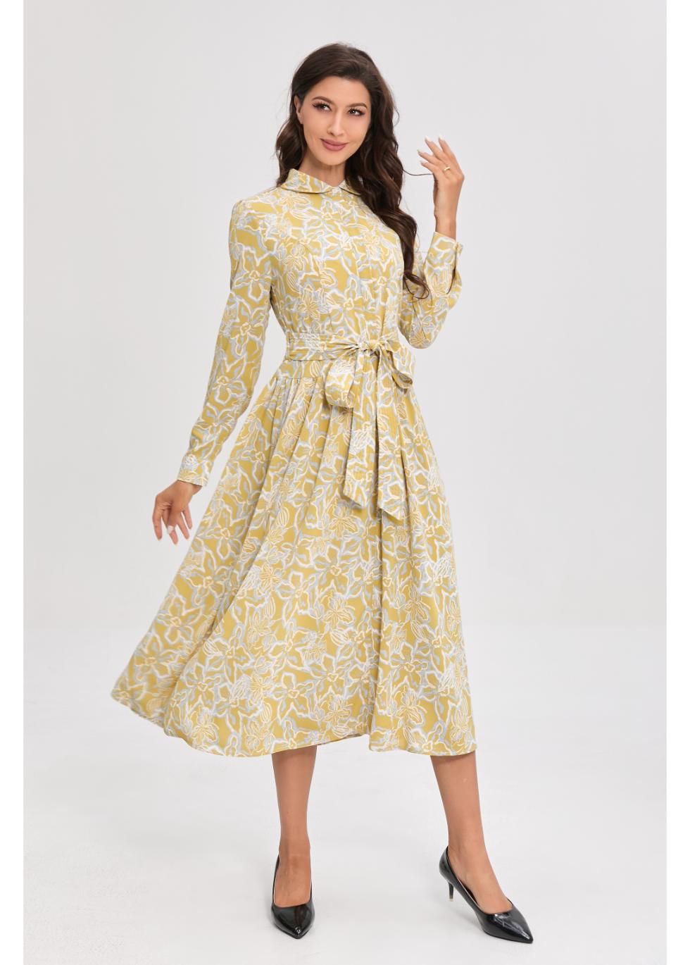 Yellowbird Midi Dress