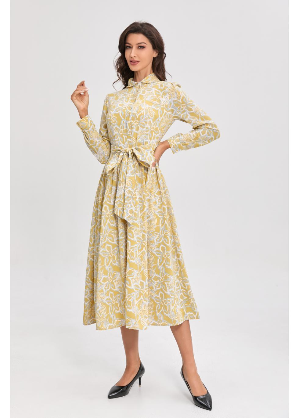 Yellowbird Midi Dress