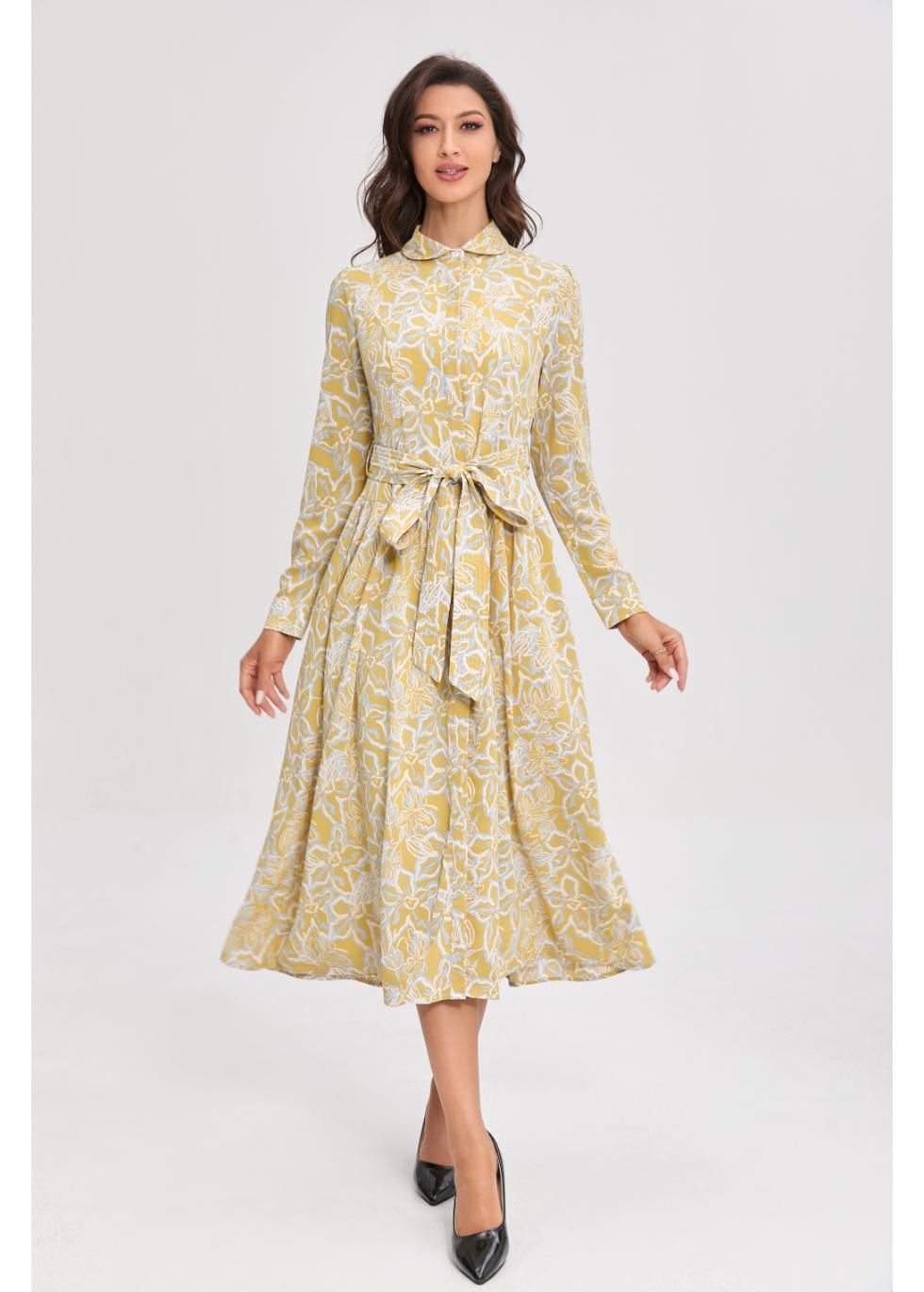 Yellowbird Midi Dress