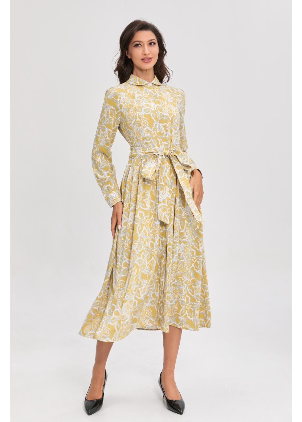 Yellowbird Midi Dress